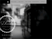 Tablet Screenshot of dlushcafe.ie